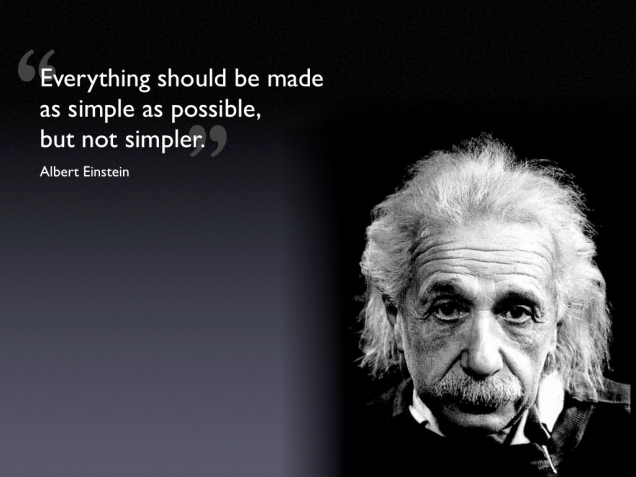 simple to a point